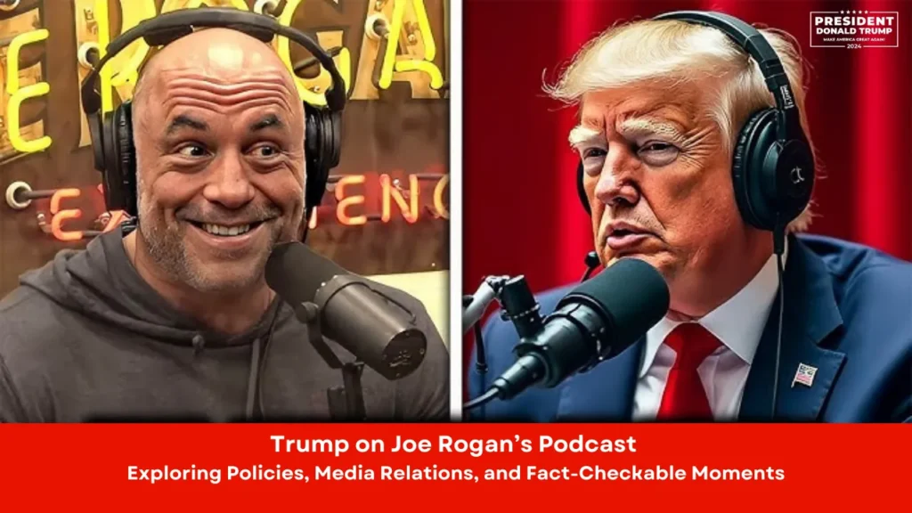 Trump on Joe Rogan's Podcast